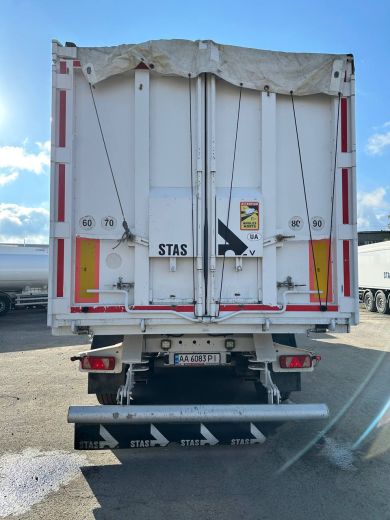 Зерновоз самоскид Stas AgroStar 60 м3 алюм 2016 рік
