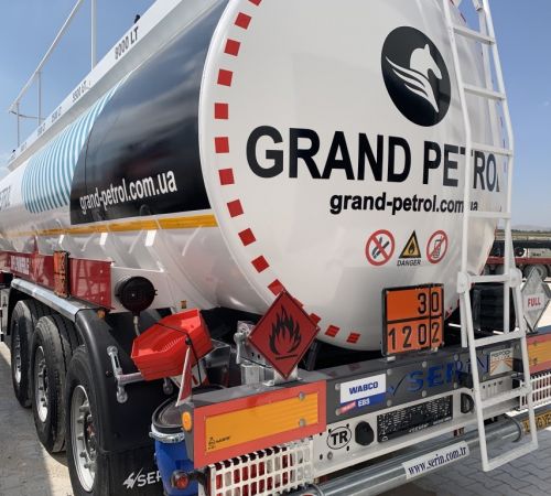 Новий бензовоз для АЗК GRAND PETROL