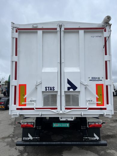 Зерновоз самоскид Stas AgroStar 56.1 м3 білий 