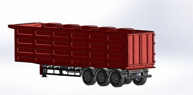 Зерновоз CARSAN 45 м3
