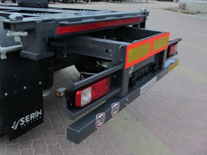 Напівіпричіп Контейнеровоз розсувного типу SERIN