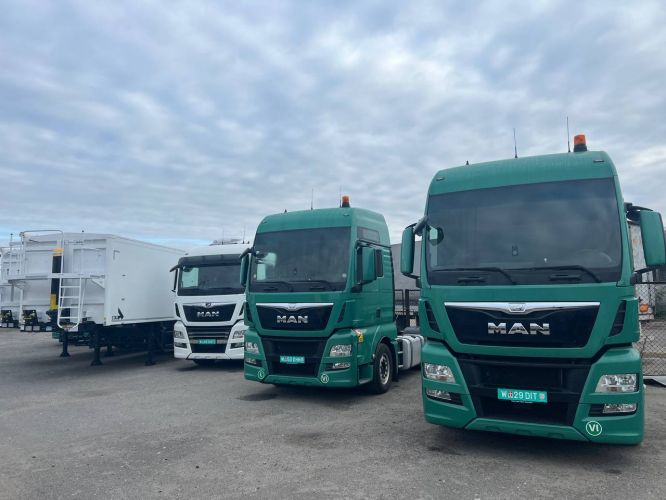 Cargovis продає 6 вантажівок MAN TGX 18.480