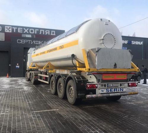 Газові цистерни на базі контейнеровозу проходять сертифікацію ADR